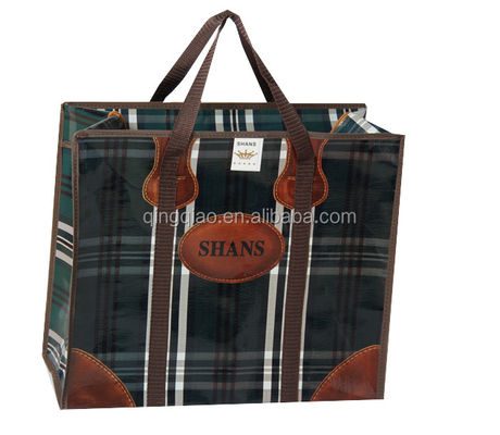 품질  hot  sell   pp woven  colorful  shopping  bag  lamination 공장