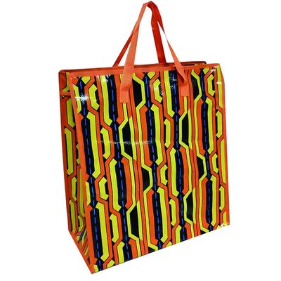 CMYK 사용자 지정 로고 laminated Pp Bags laminated Non Woven Tote Bag