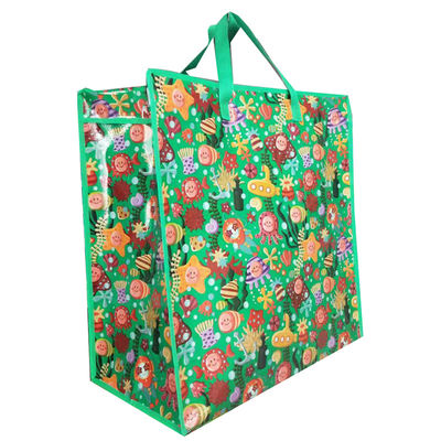 내구성 10kg 이상 친환경 인쇄 잉크가 있는 PP 가방